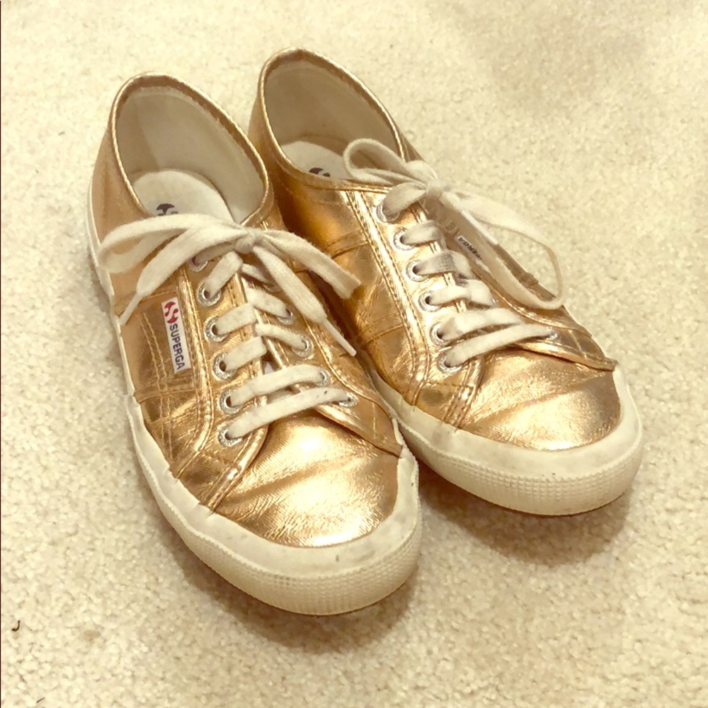 Superga Rosegold Sneakers